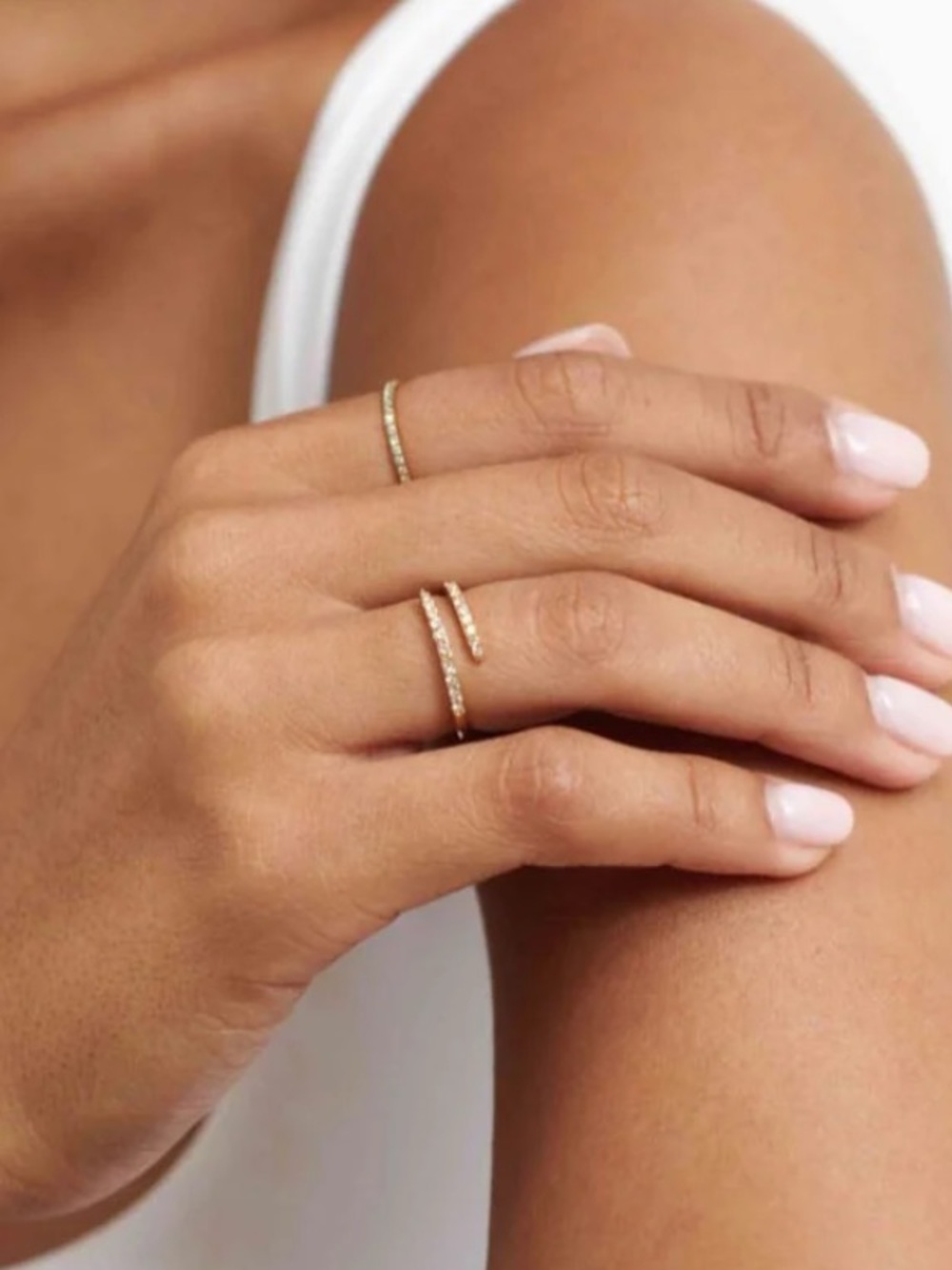 CZ Wrap Ring